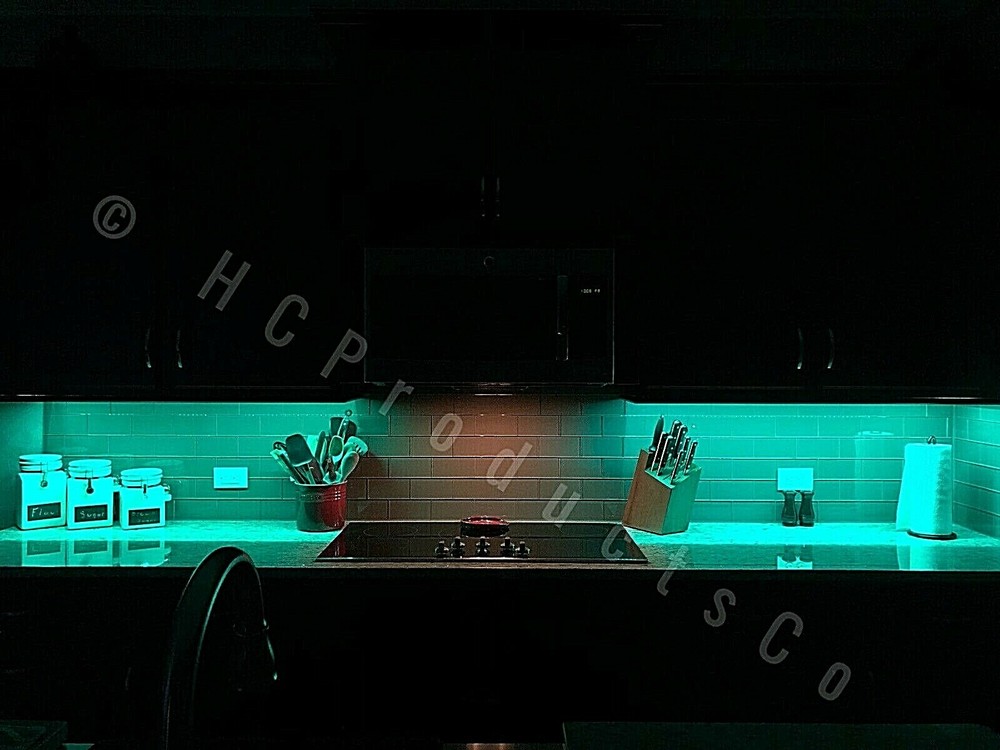 44 Key Remote Controlled LED Cabinets Lights 16 Colors & Motion Options