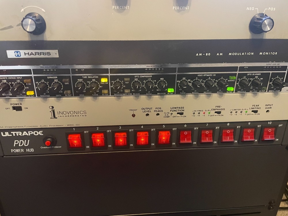 Collins 20V-3 AM Broadcast Transmitter 40-75-160 HRO-60