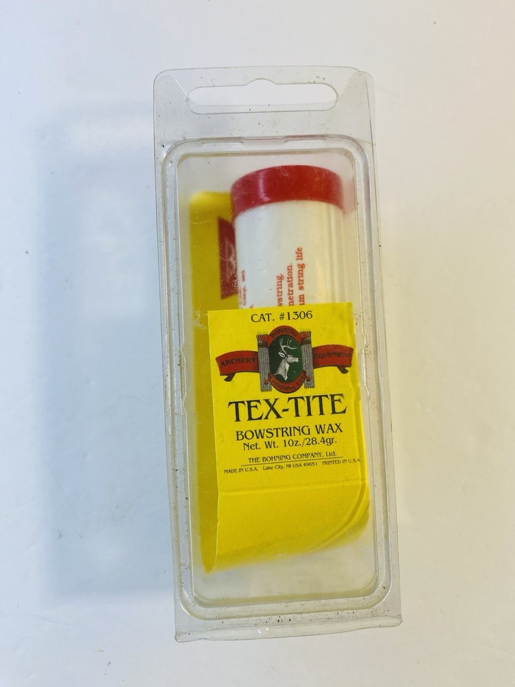 Tex - Tite Bowstring Wax 10oz Made In USA