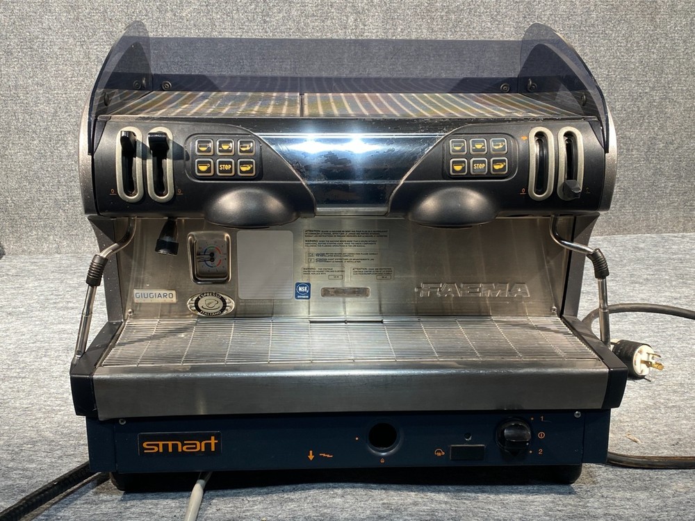 Faema Smart A/2 Fully Automatic Compact Commercial Espresso Machine.