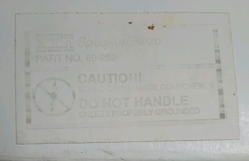 ITI 60-252 Interior Speaker and Piezo