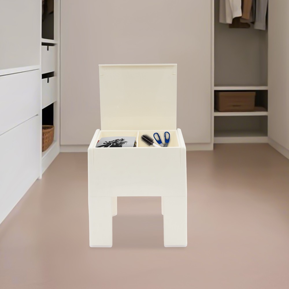 Multifunctional End Table Small Side Table for Bedroom Dorm and Small Spaces