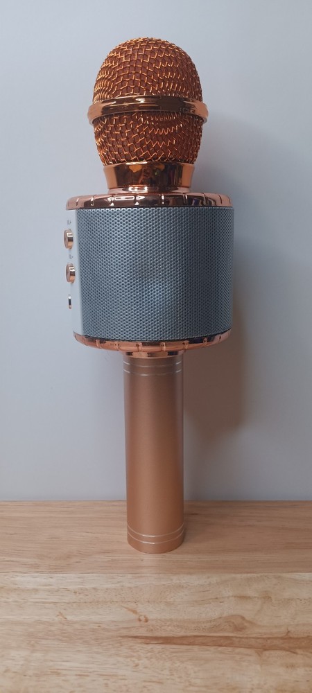 Ovellic Karaoke Microphone Rose Gold