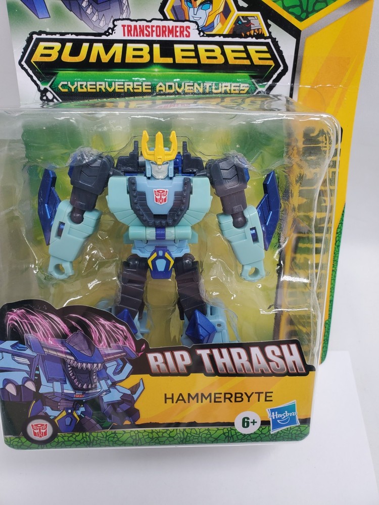 Transformers Bumblebee Cyberverse Adventures Hammerbyte Rip Thrash NIP