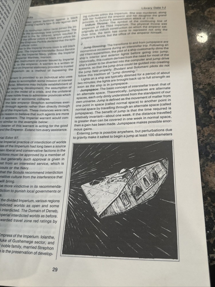 MegaTraveller- Imperial Encyclopedia Reference Manual and Rules 1987