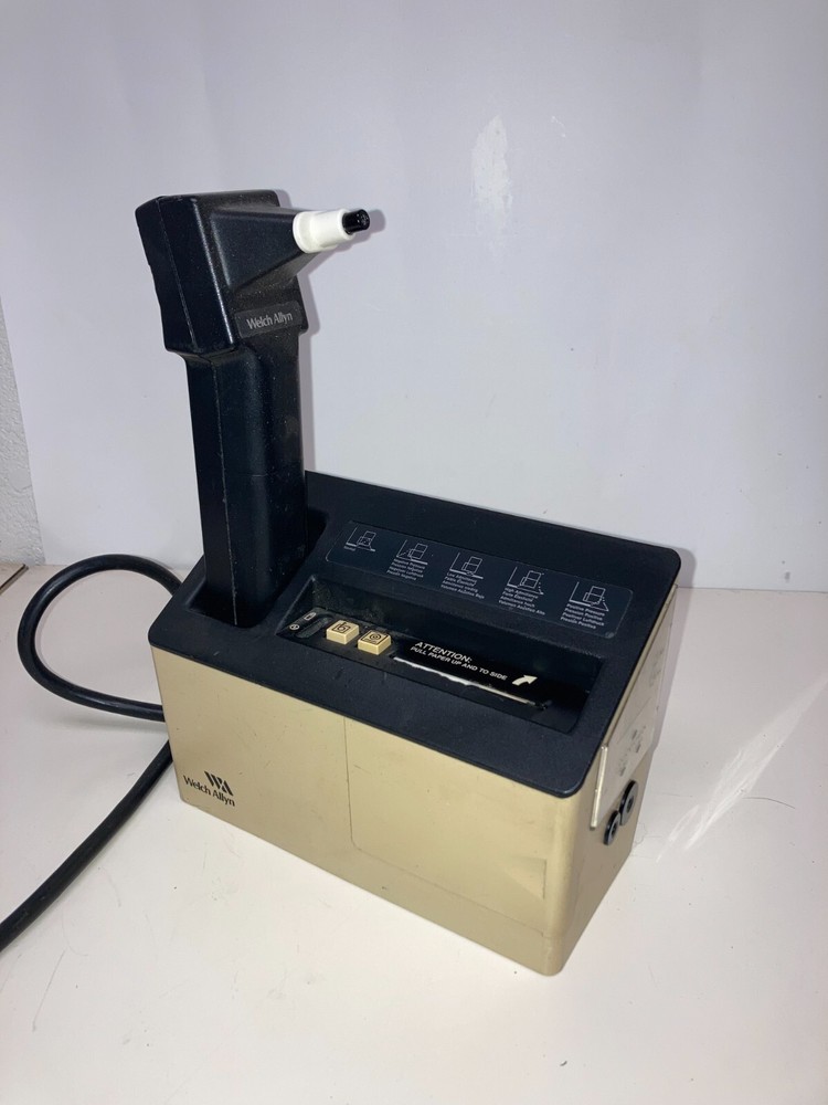 Welch Allyn MicroTymp Tympanometer with 71130 Printer/Charger - Untested