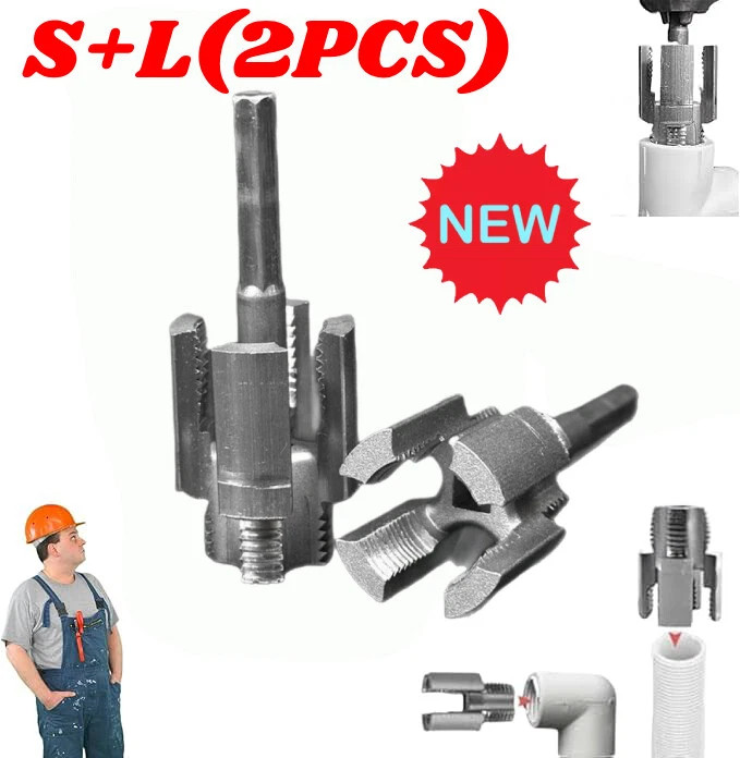 Integrated Internal & External Pipe Threading Tool,PVC Pipe Thread Cutting Tool