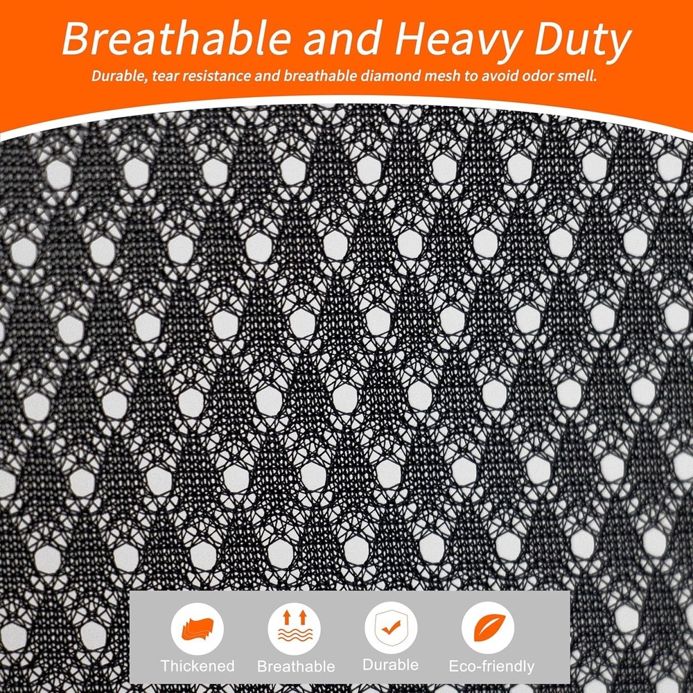 Durable Large Laundry Storage Bags with Drawstring Closure - 50 lbs Capacity