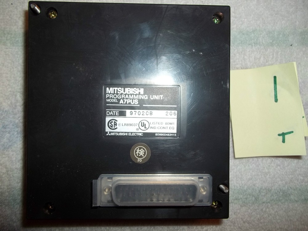 MITSUBISHI MELSEC A7PUS PROGRAMMING UNIT (136-3)