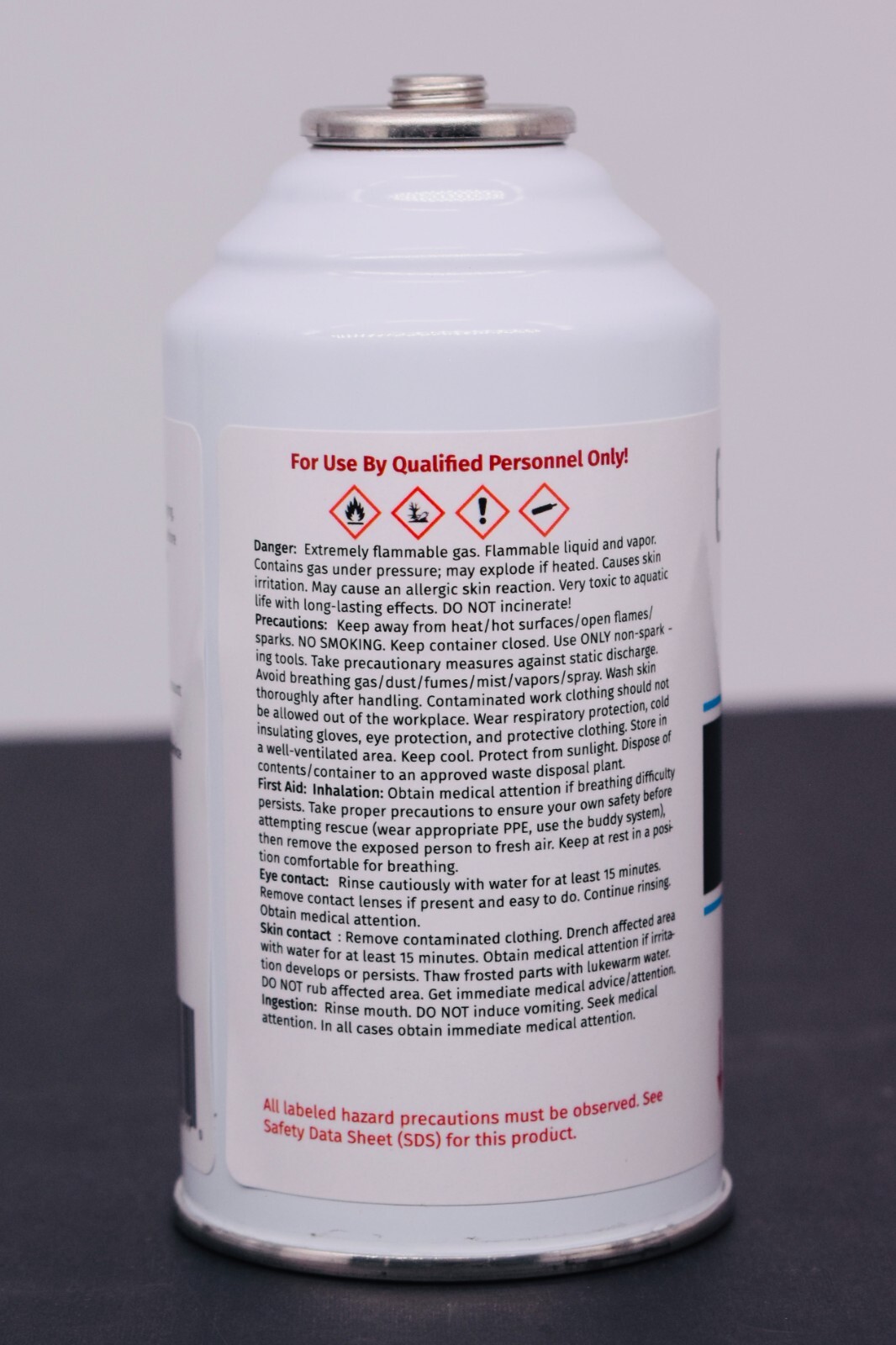 R-600a Refrigerant Inverted Piercing 6 oz Case/4 #8070