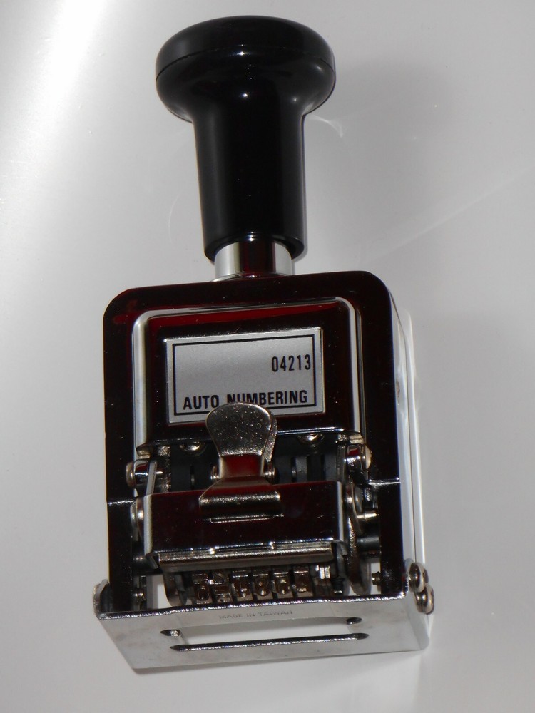 Automatic Numbering Stamp Machine