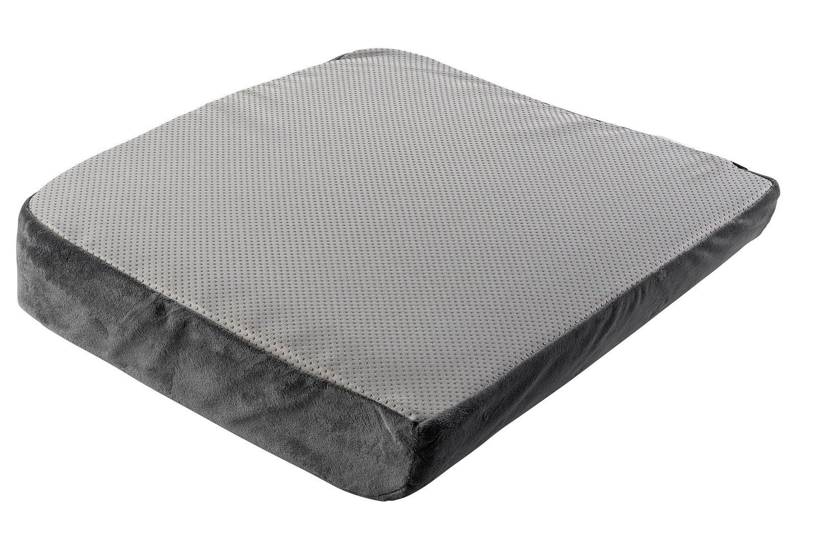 TravelMate Extra Large Memory Foam Seat Cushion Perfect for Office Chair -Velvet