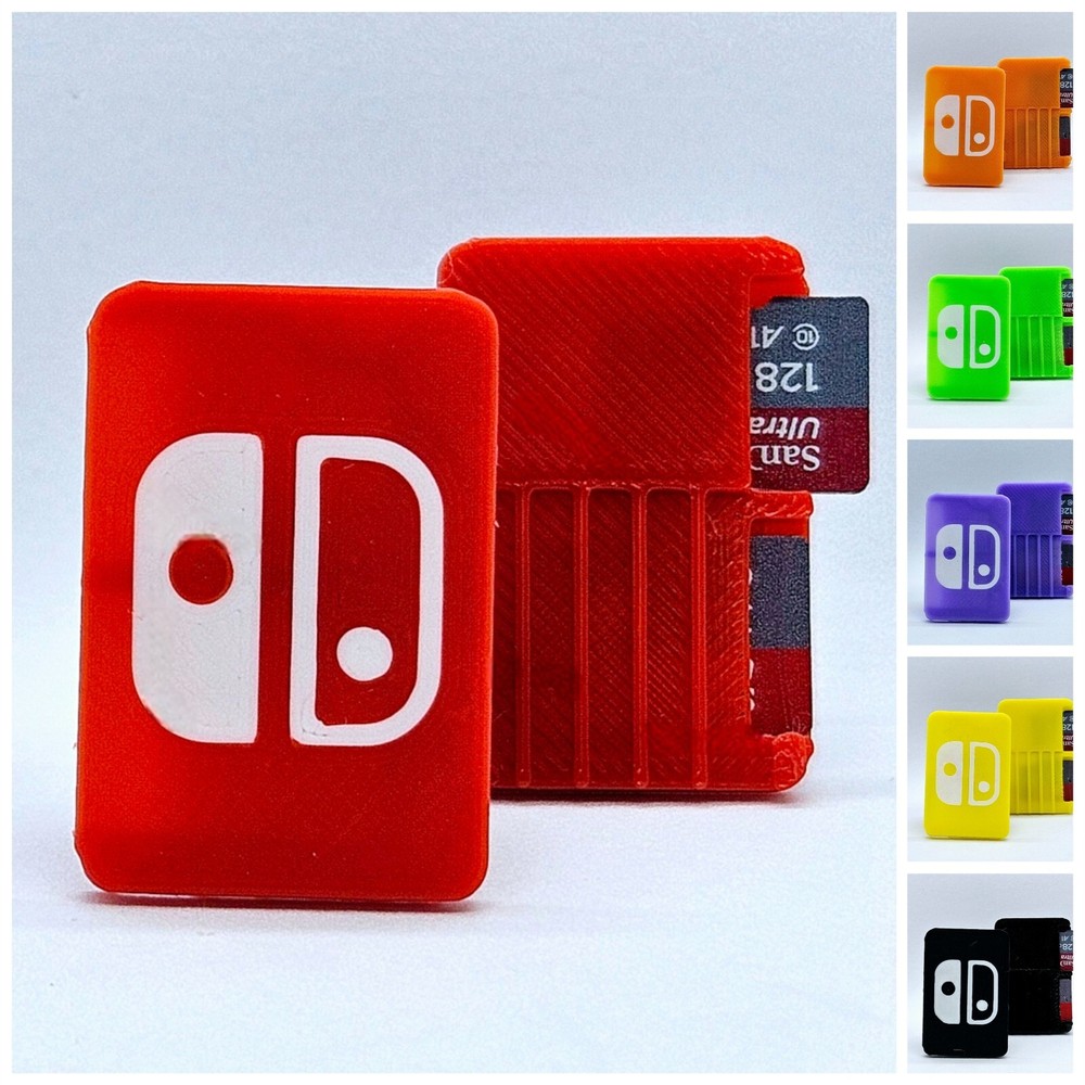 Nintendo Switch Game Cart Dual Micro SD Card Holder