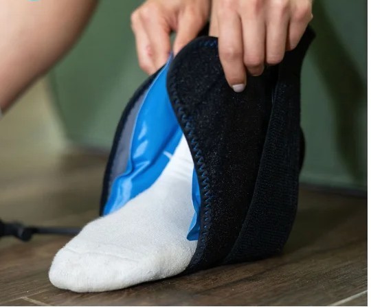 Frost Fit ThermoPress Compression Ankle Wrap (Cold & Warm)