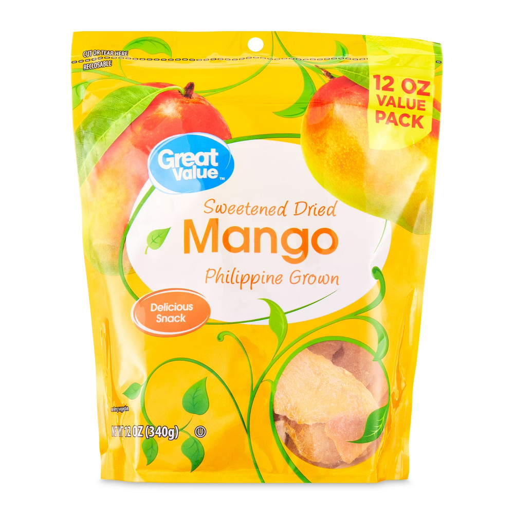 Great Value Dried Mango 12oz