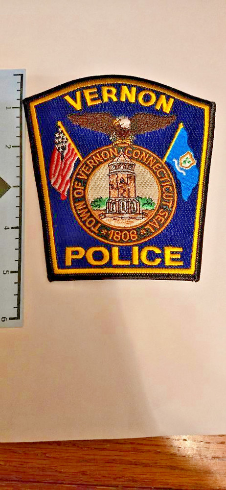 Vernon Connecticut CT Police patch