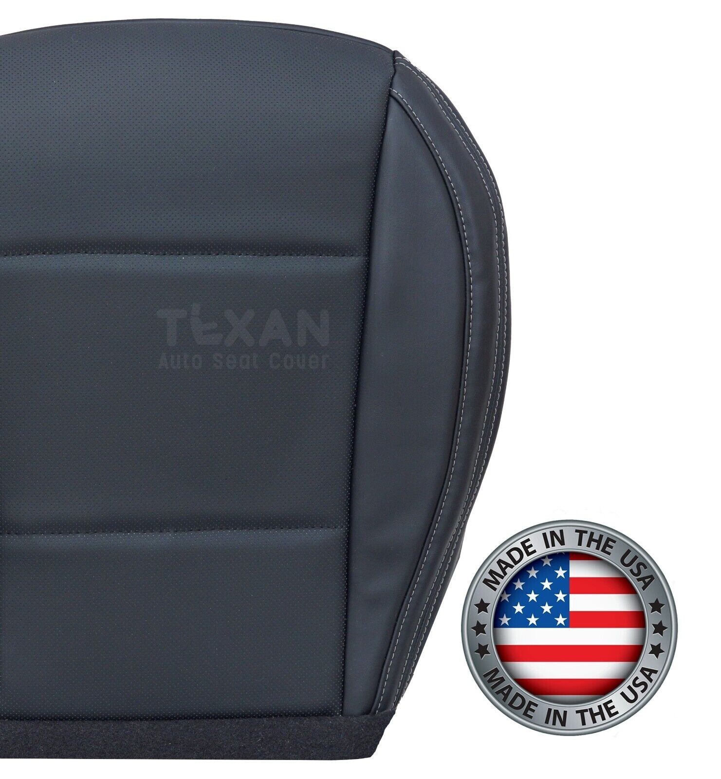 Fits 2016, 2017 Subaru Outback Limited Driver Bottom Perforated Seat Cover Black