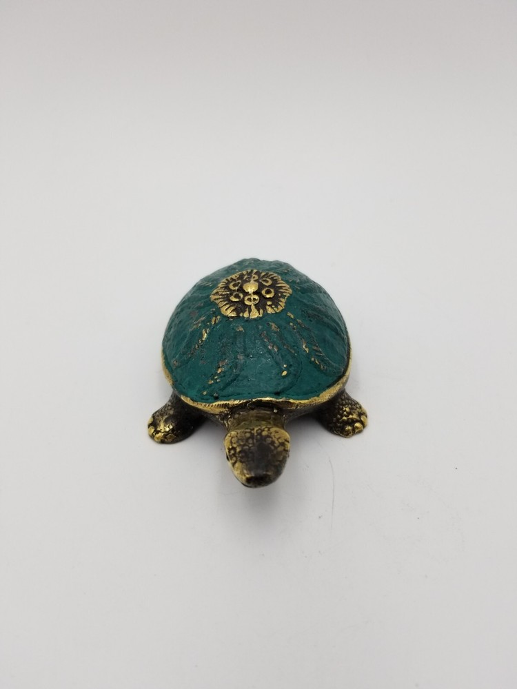 Brass Green Turtle sculpture India