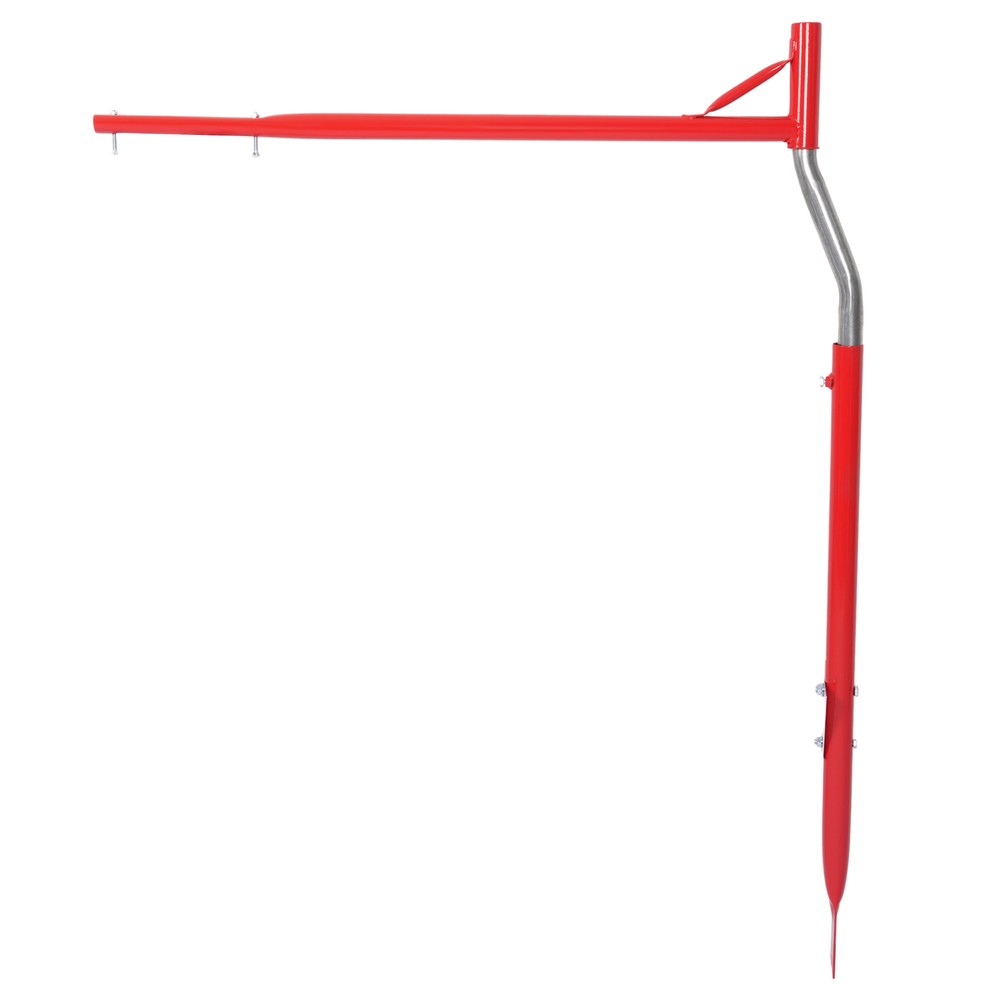 Universal Mailbox Post Support Ideal for Both Rural and Residential Galvanized