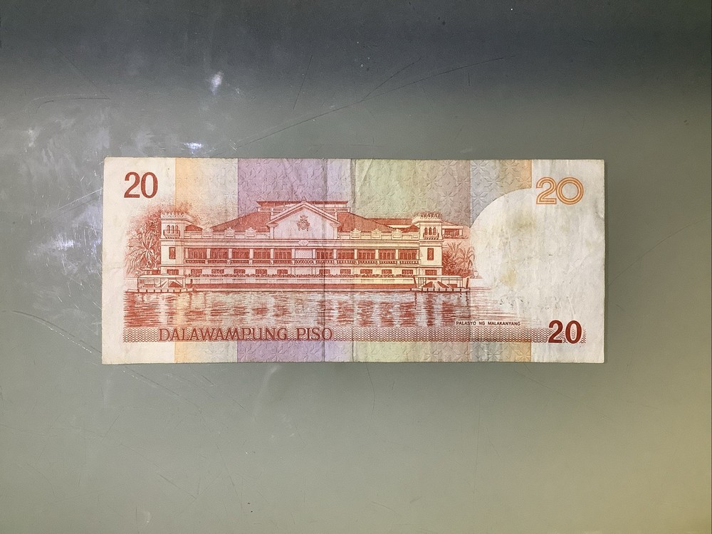 Philippines 20 Piso 1999 Circulated