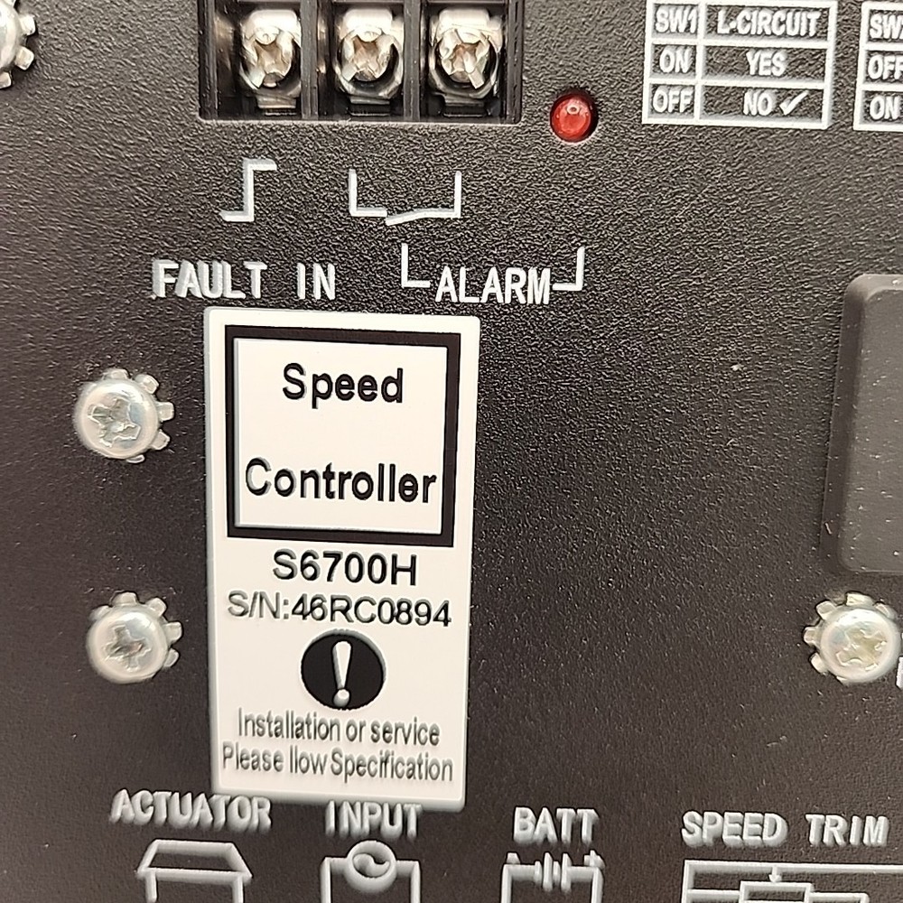 NEW 1PC Cummings Seed Controller S6700H Speed Control Board