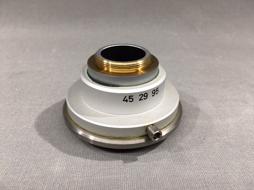 Zeiss Axio Microscope C-Mount Adjustable Adapter 45 29 95
