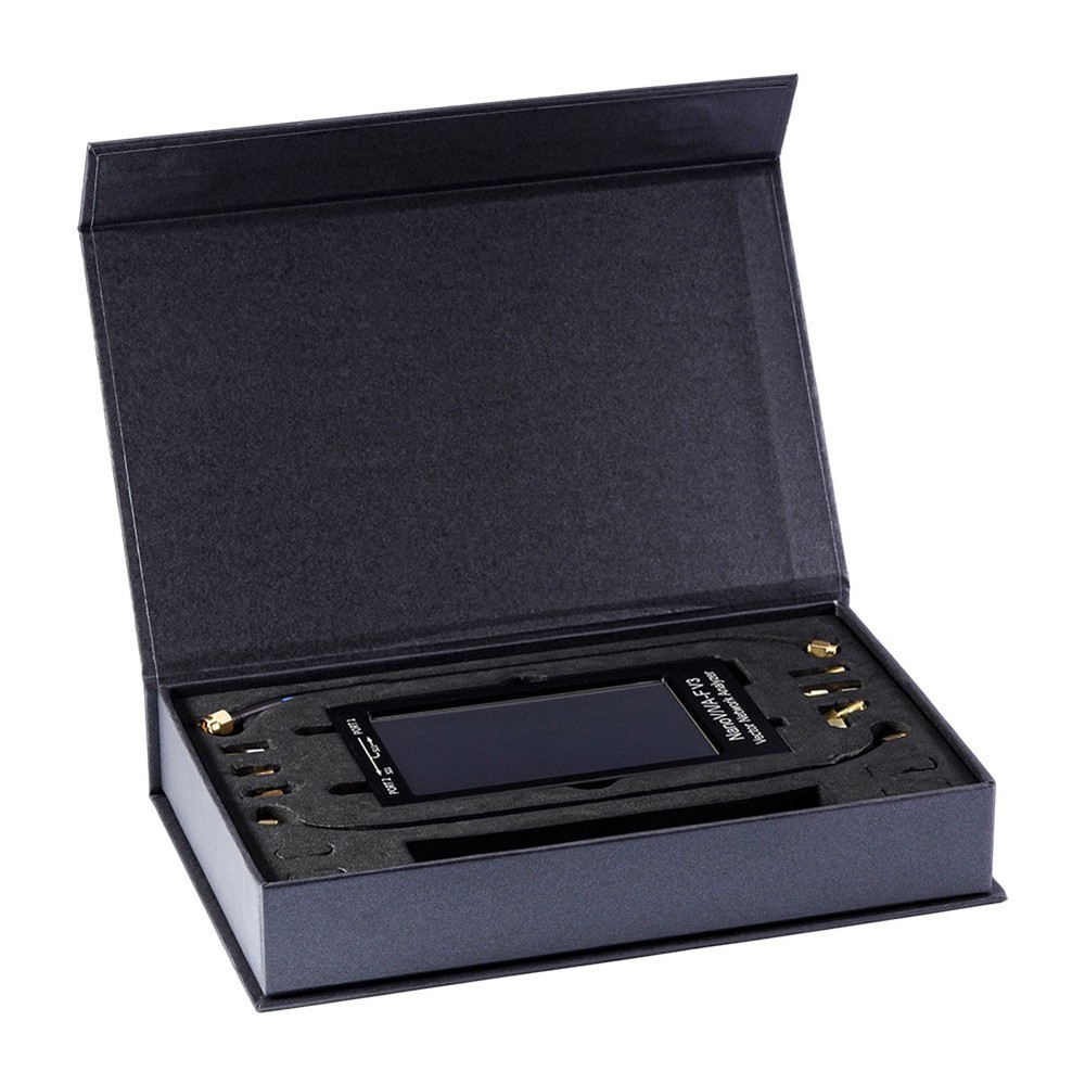 Premium NanoVNAF V3 4 3 HF VHF UHF Antenna Analyzer Maximum RF Interface DC