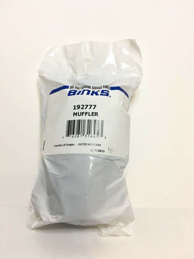 192777 Binks Muffler Connector