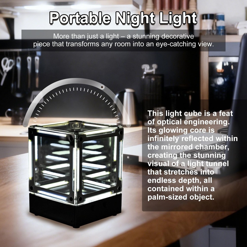 Soldering Project, DIY Night Light Soldering Practice Kit, Adjustable LED Bri...