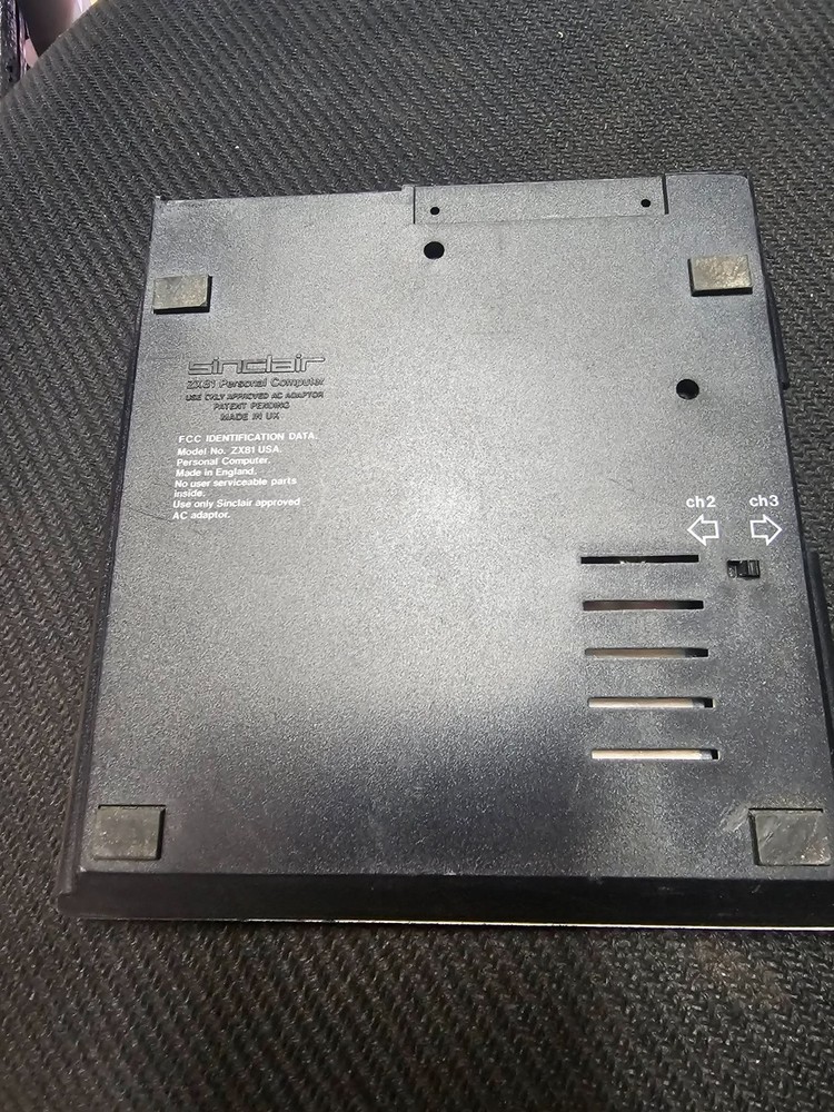 Vintage Retro Computing Sinclair ZX81 Computer TV/Game Switch