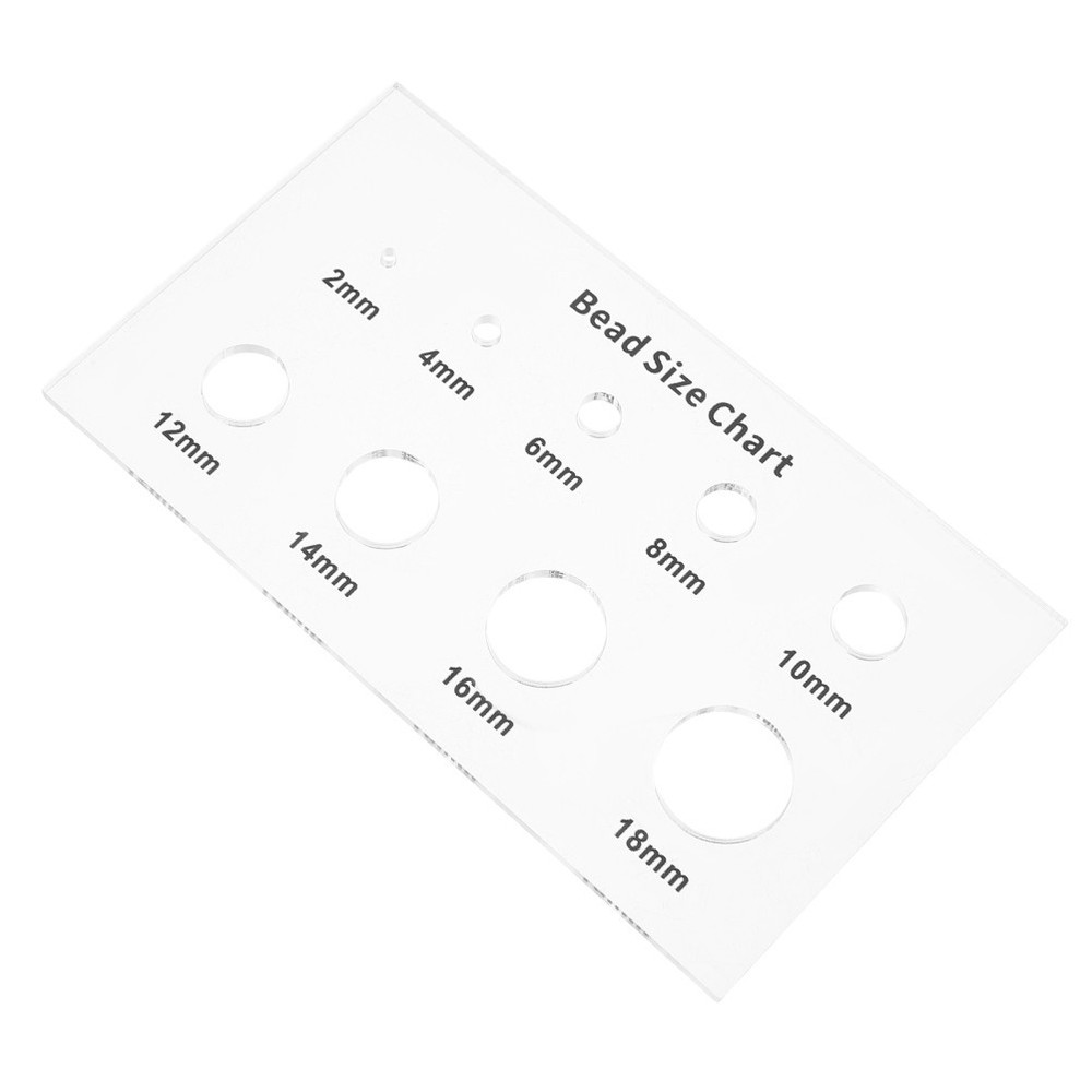 Bead Measuring Tool for Round Objects Reference Guide Measurement