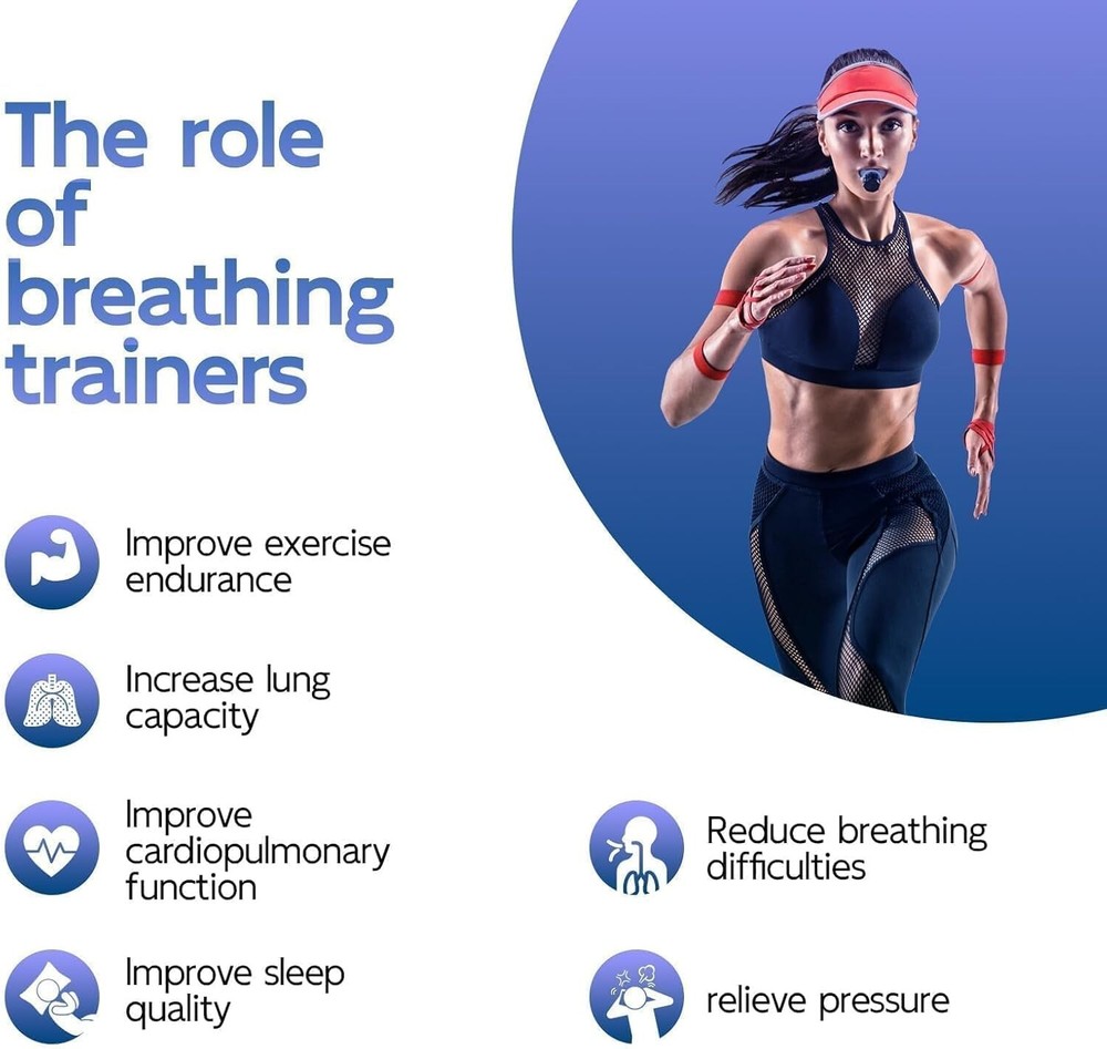 Exerciser Endurance Trainer Device Muscle Trainer with Variable Settings Wht S-3