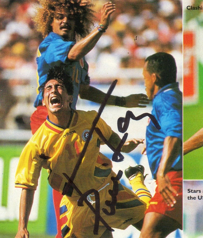 Illie Dumitresco (Romania) signed picture