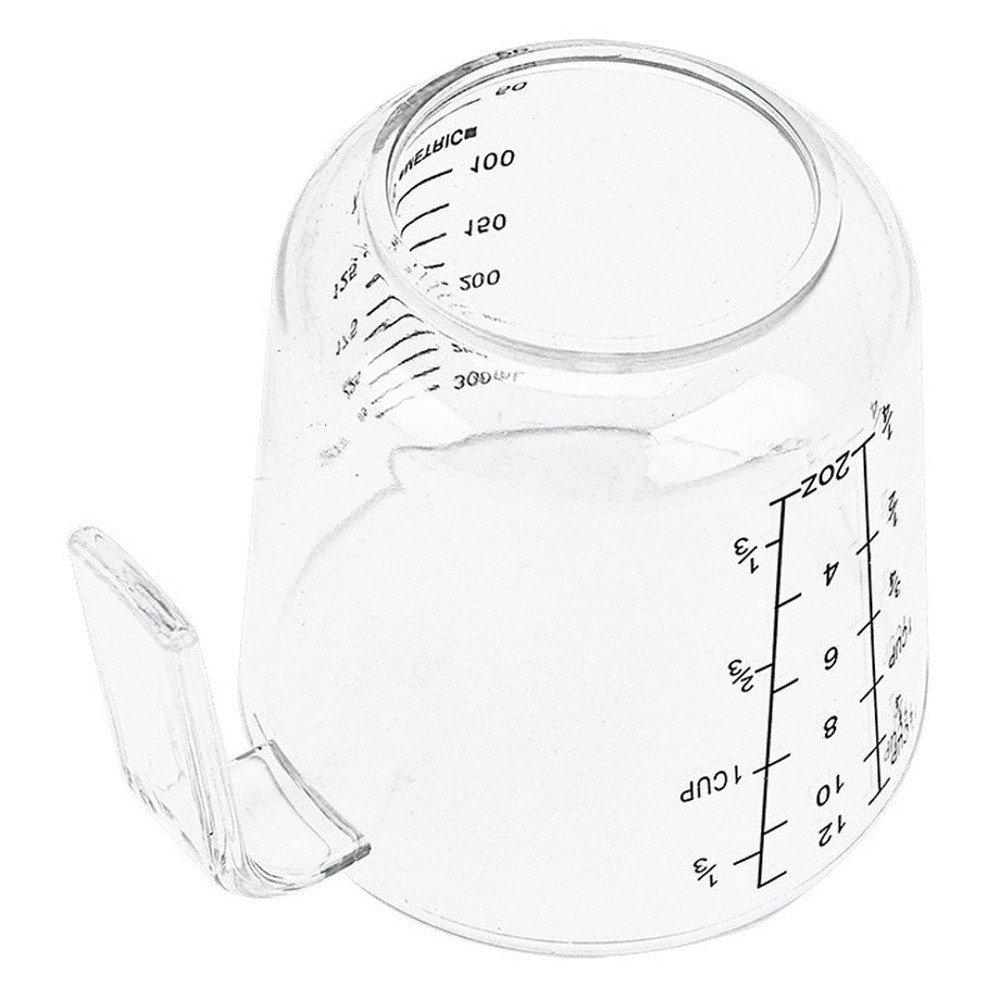 Plastic Measuring Cup Set 150 300 600 1000 ML with Smooth Triangular Spout