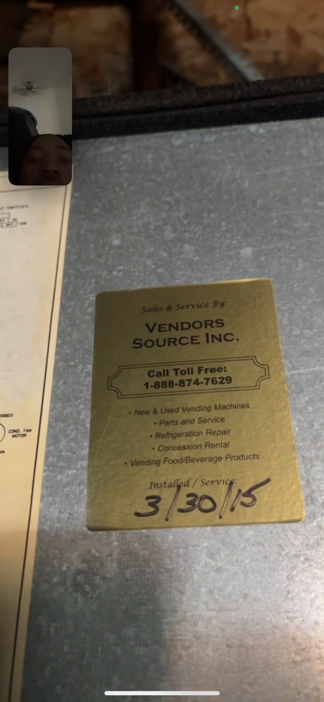 Automatic Products 7600 Snack Vending Machine