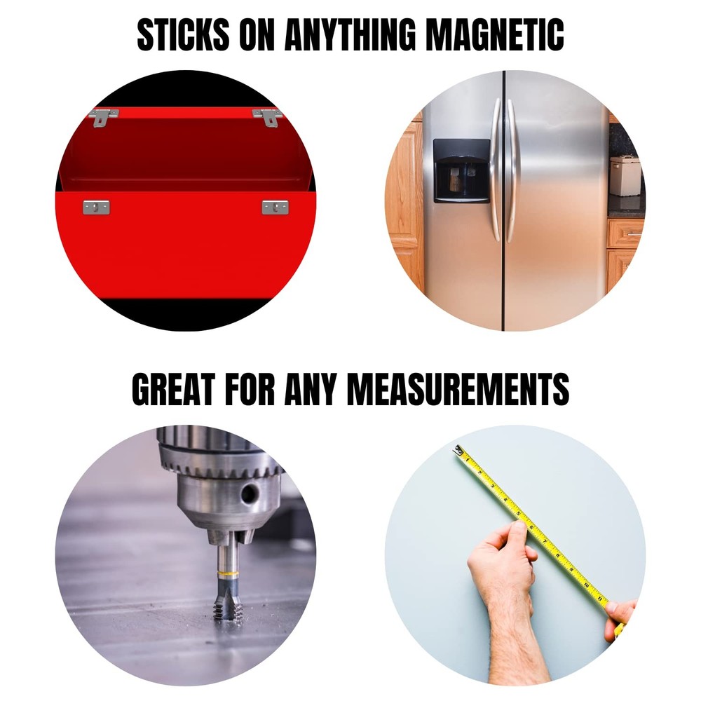 Fraction To Decimal To Millimeter (mm) Conversion Chart Magnet - Standard To ...
