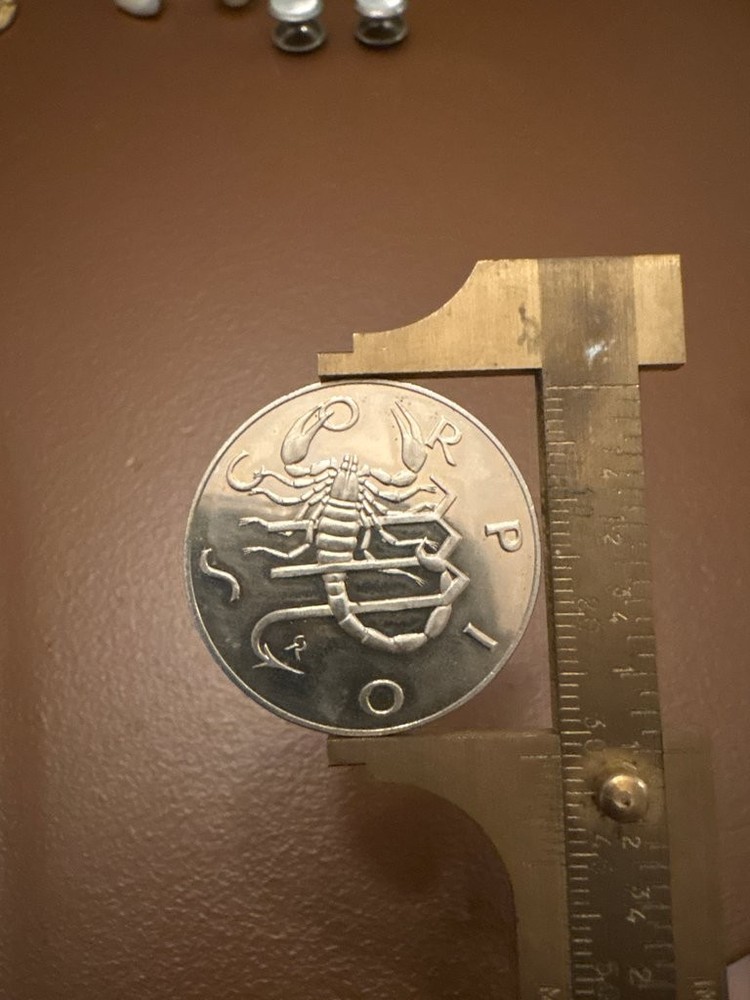 Scorpio Zodiac Coin