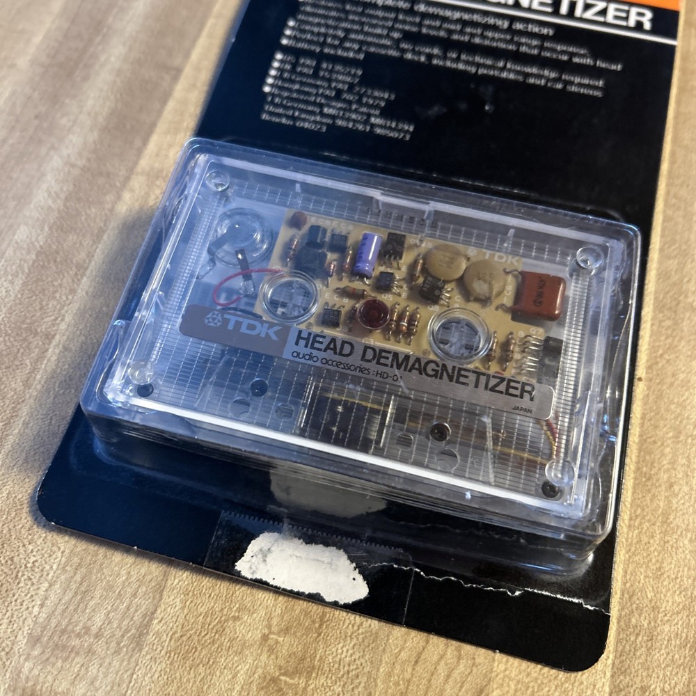TDK HD-01 Head Demagnetizer Vintage