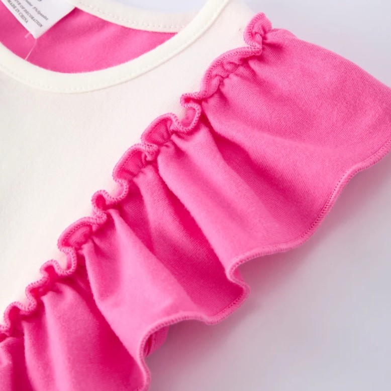 NEW Boutique Easter Bunny Rabbit Girls Floral Sleeveless Ruffle Dress