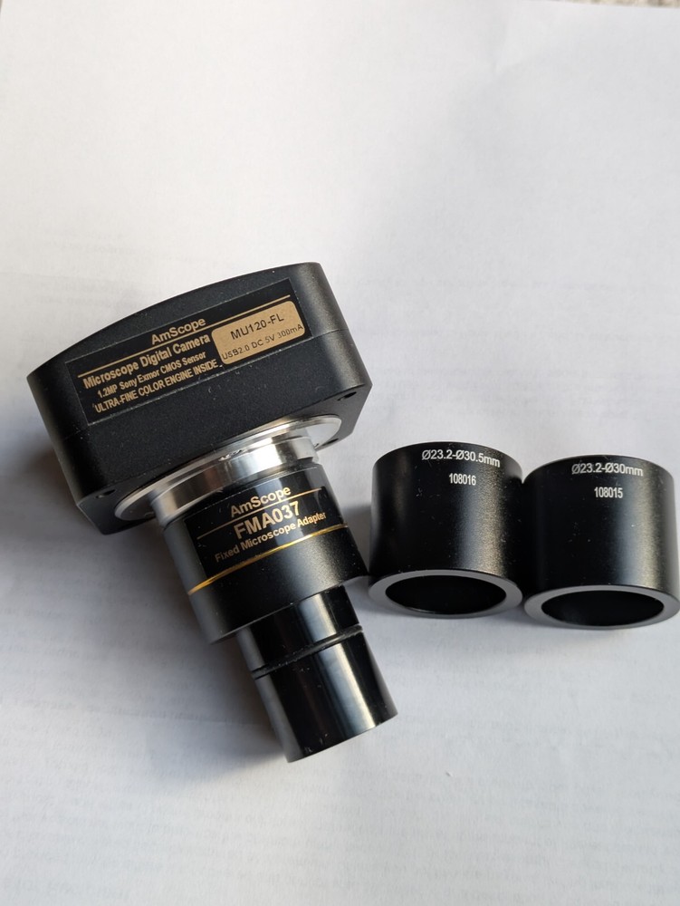 High-sensitivity Color CMOS C-Mount Microscope Camera.