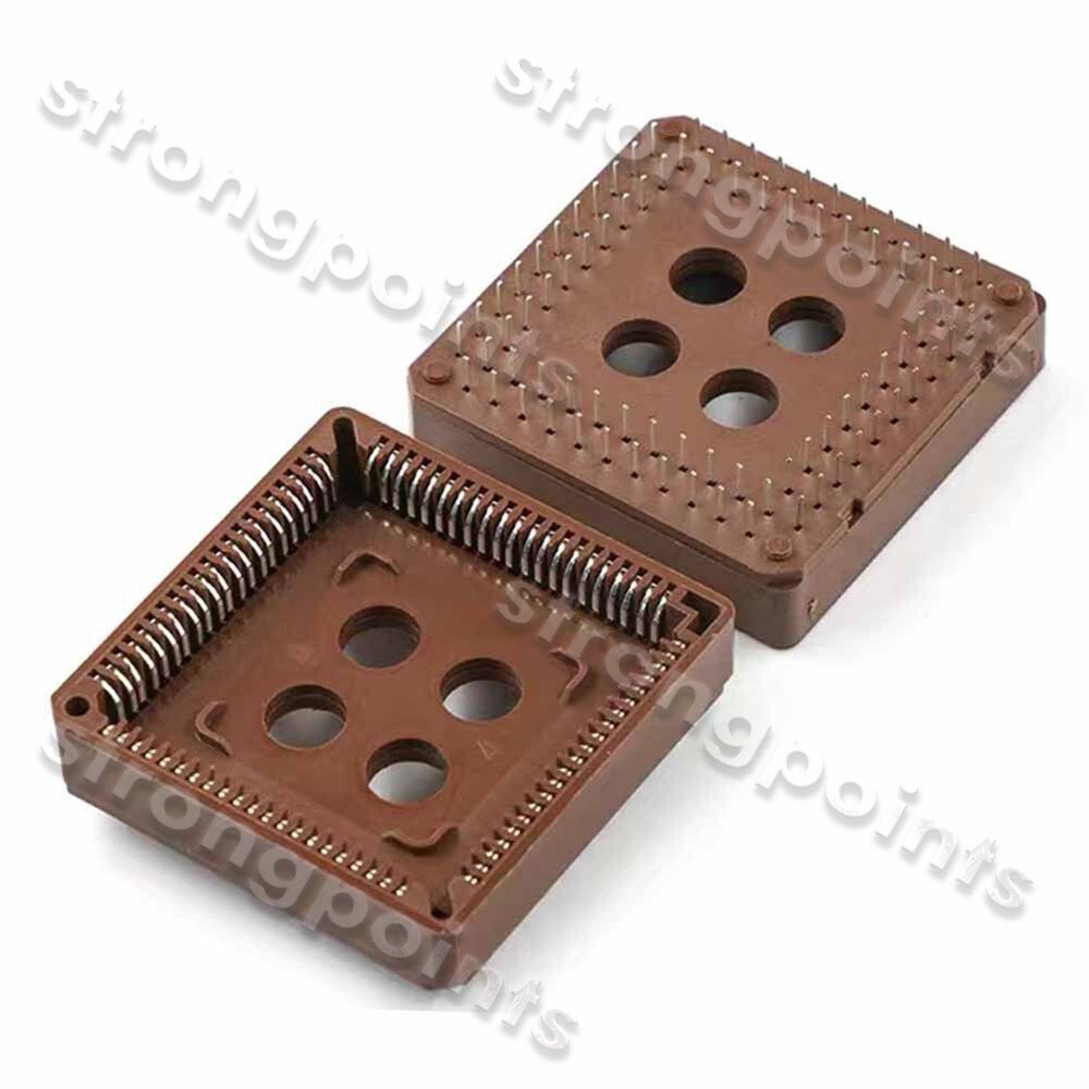 2PCS NEW  PLCC84 84 Pin DIP IC Socket Adapter PLCC Converter