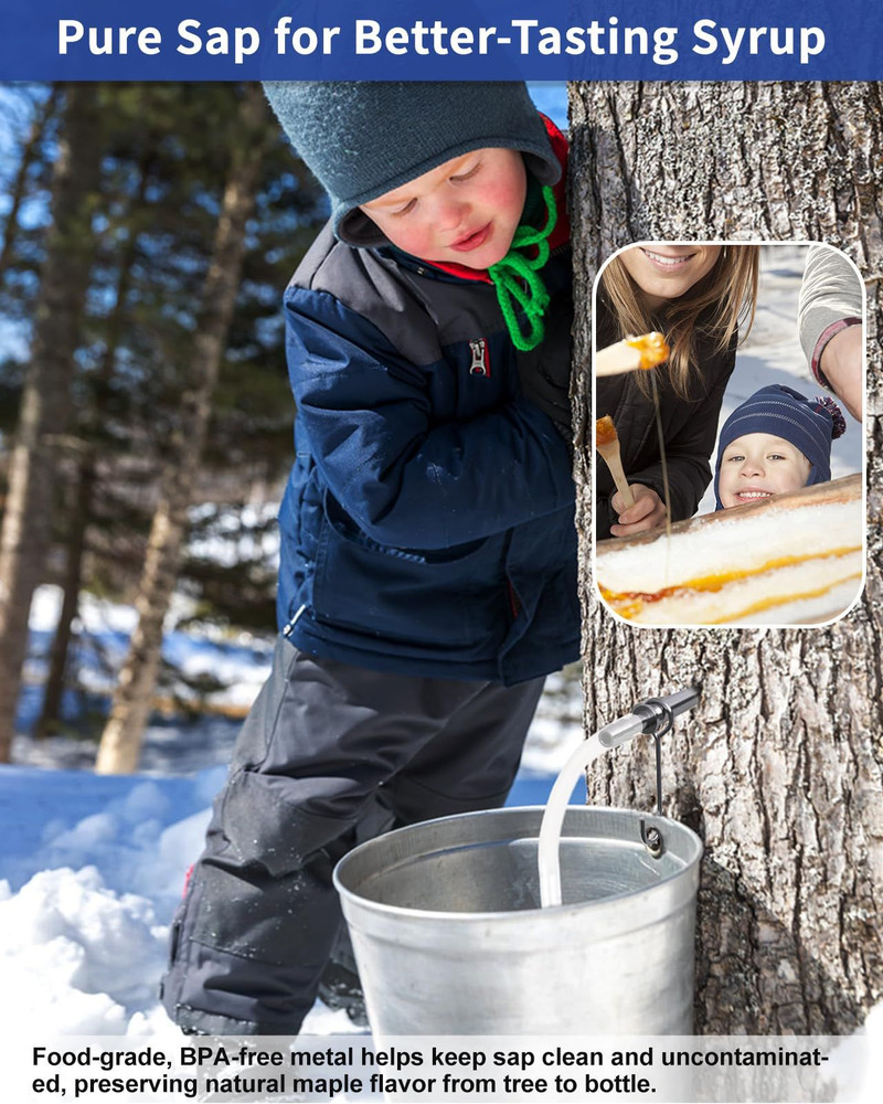 42Pcs Maple Syrup Tapping Kit, (42 Pcs) maple syrup tapping kit, Clean