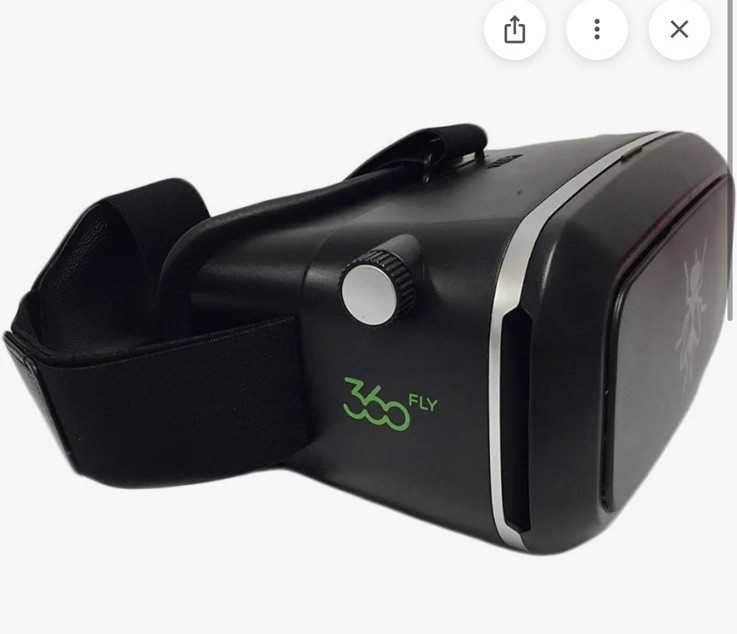 360fly FLYVRGA01BEN Smartphone Compatible Virtual Reality Headset - Black (IL...