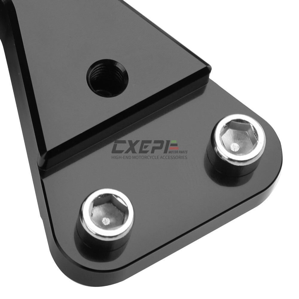 Short Carbon Fiber Steering Damper Bracket For Aprilia RS660 2021 2022 2023