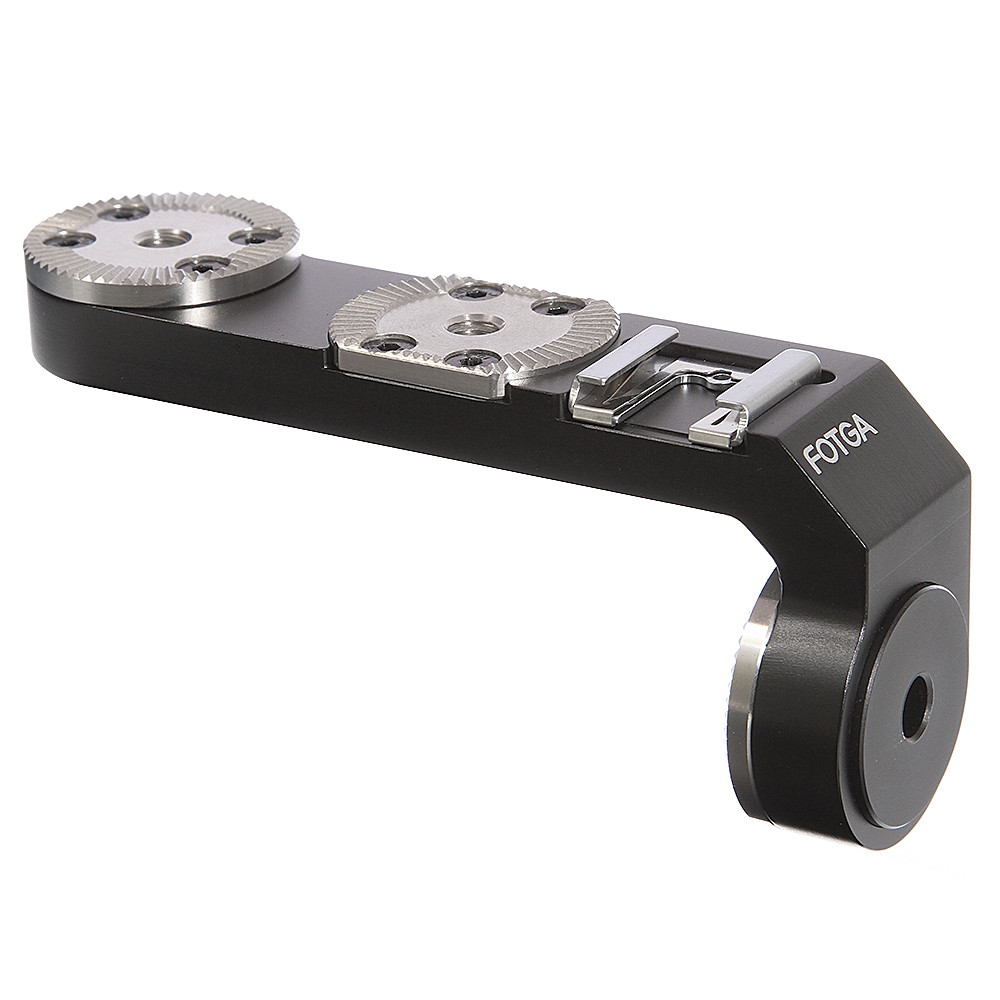 FOTGA DP500III L-Shaped Bracket &3 ARRI Type Rosette Lock+Cold shoe For Camera