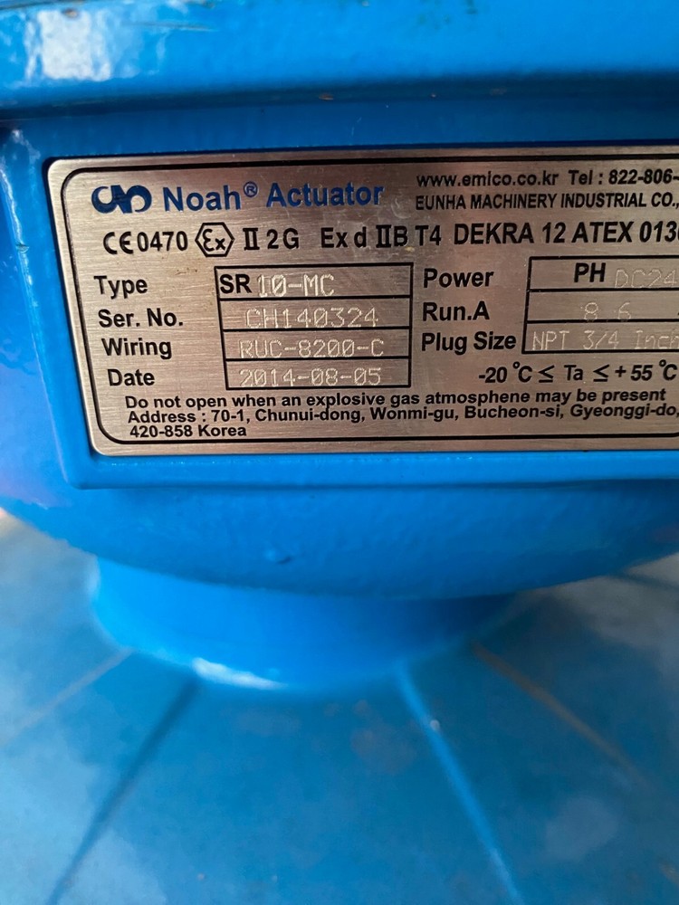 NOAH ACTUATOR TYPE SR 10-MC