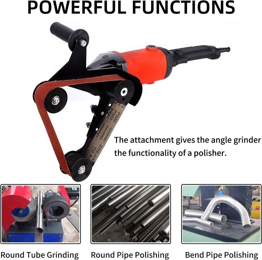Belt Sander Adapter for Angle Grinder - Polishing Grinder