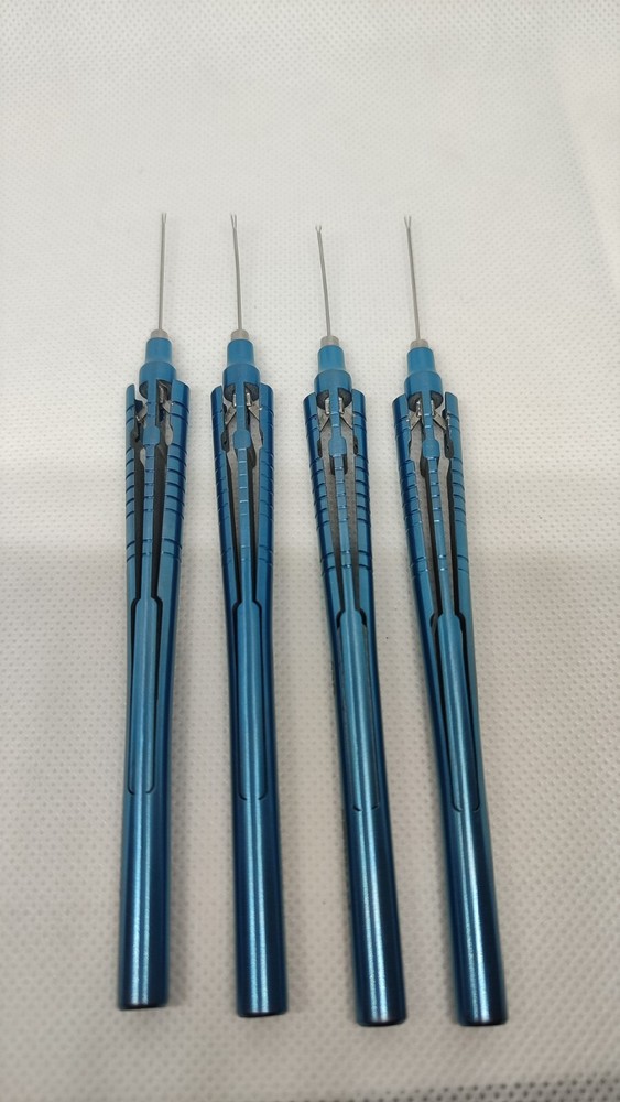 TITANIUM/STAINLESS STEEL VITREORETINAL INSTRUMENTS MICRO FORCEPS, MICRO SCISSORS