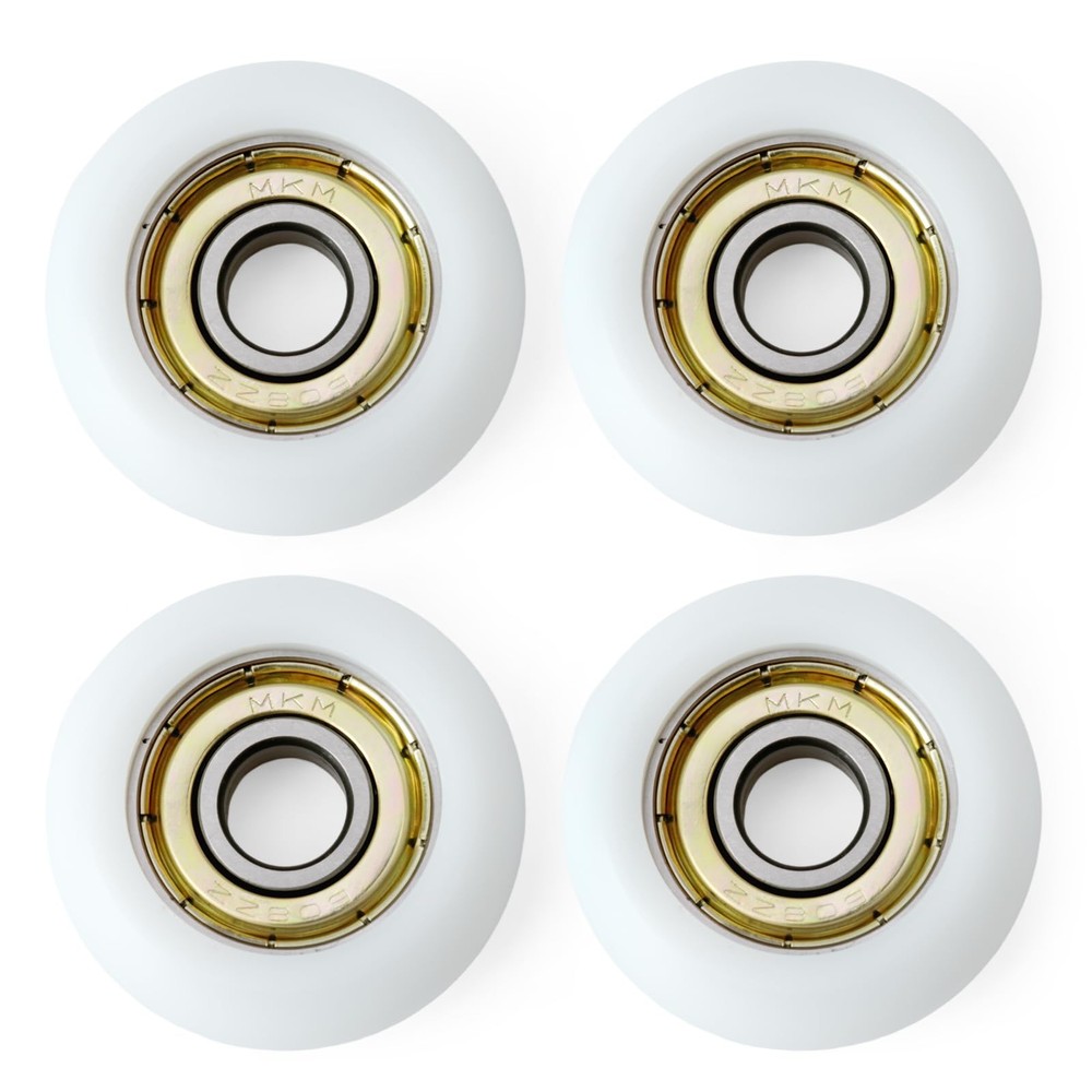 GLOXTED 4Pcs Replacement Roller Wheels Compatible with Aero for Pilates Refor...