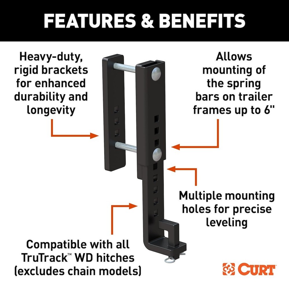 CURT 17517 TruTrack HITCH ACCESSORIES